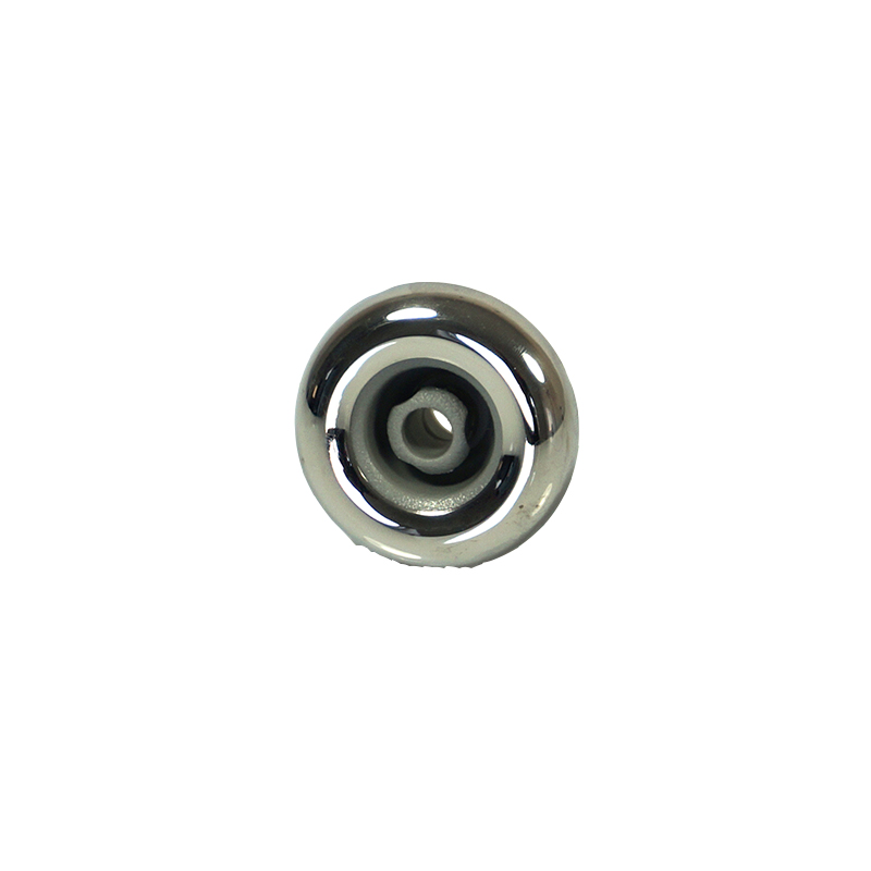 Düse, direkter Strahl, Ø 52mm. Material: Metall, grauer Kunststoff Düse, direkter Strahl, Ø 52mm. Material: Metall, grauer Kunststoff